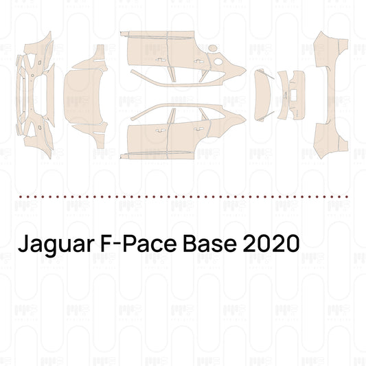 Voorgesneden PPF Jaguar F-Pace Base 2020