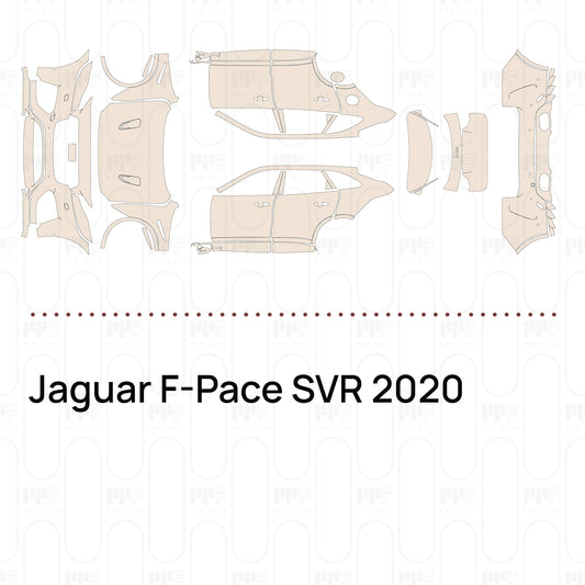 Voorgesneden PPF Jaguar F-Pace SVR 2020