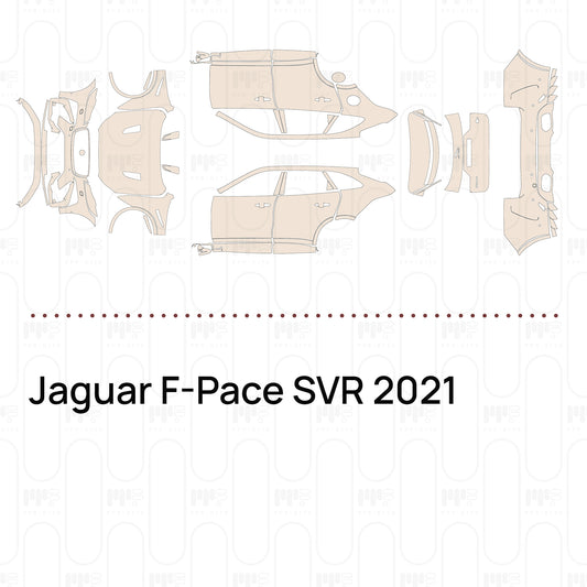 Voorgesneden PPF Jaguar F-Pace SVR 2021