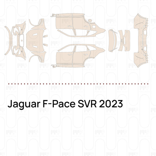 Voorgesneden PPF Jaguar F-Pace SVR 2023