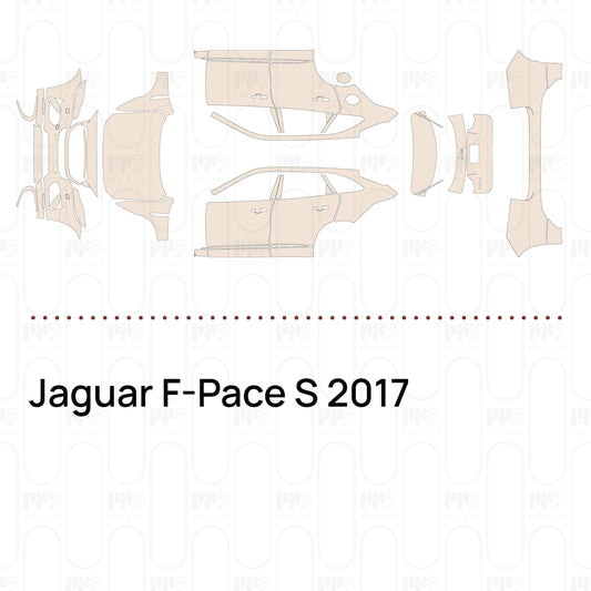 Voorgesneden PPF Jaguar F-Pace S 2017