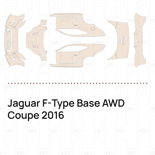 Voorgesneden PPF Jaguar F-Type Base AWD Coupe 2016