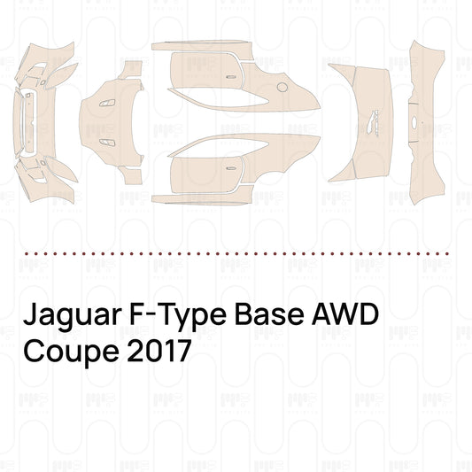 Voorgesneden PPF Jaguar F-Type Base AWD Coupe 2017