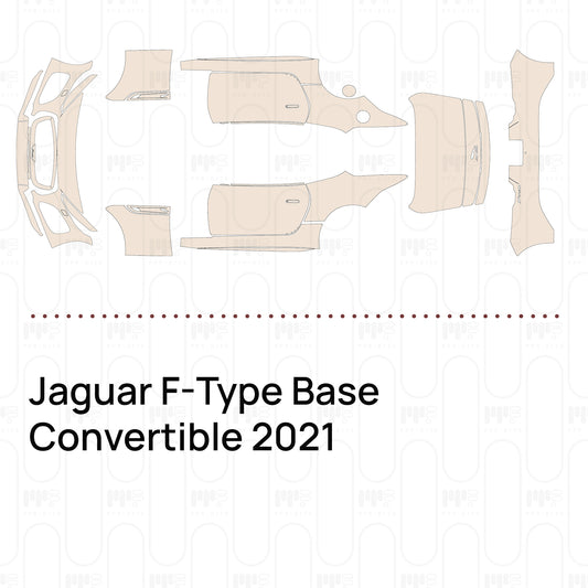 Voorgesneden PPF Jaguar F-Type Base Convertible 2021