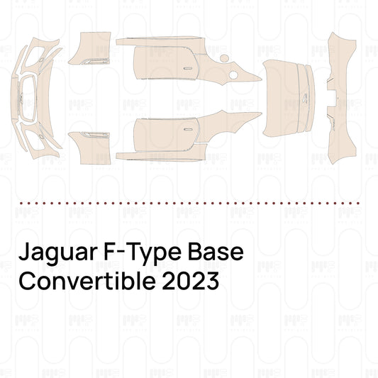 Voorgesneden PPF Jaguar F-Type Base Convertible 2023