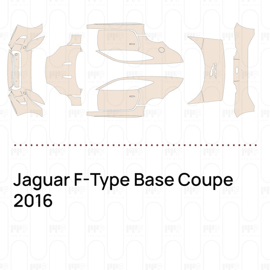 Voorgesneden PPF Jaguar F-Type Base Coupe 2016