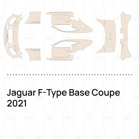 Voorgesneden PPF Jaguar F-Type Base Coupe 2021