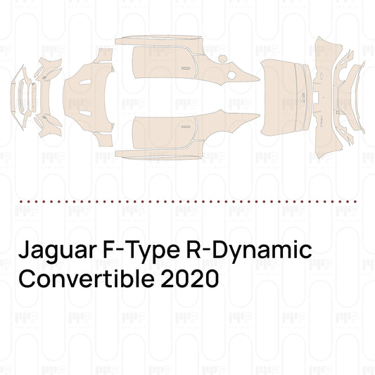 Voorgesneden PPF Jaguar F-Type R-Dynamic Convertible 2020