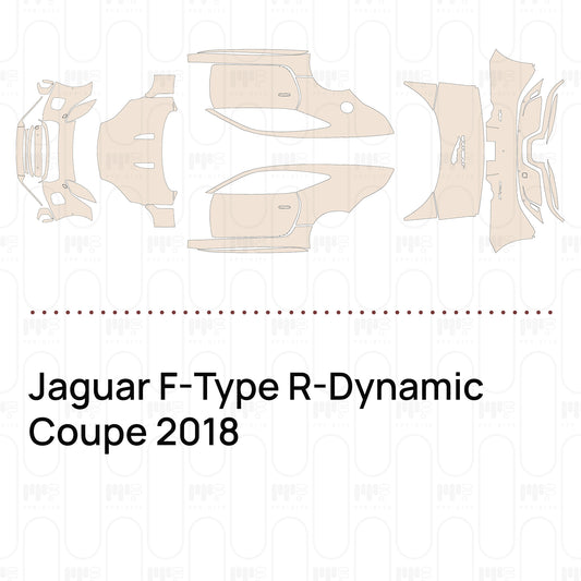 Voorgesneden PPF Jaguar F-Type R-Dynamic Coupe 2018