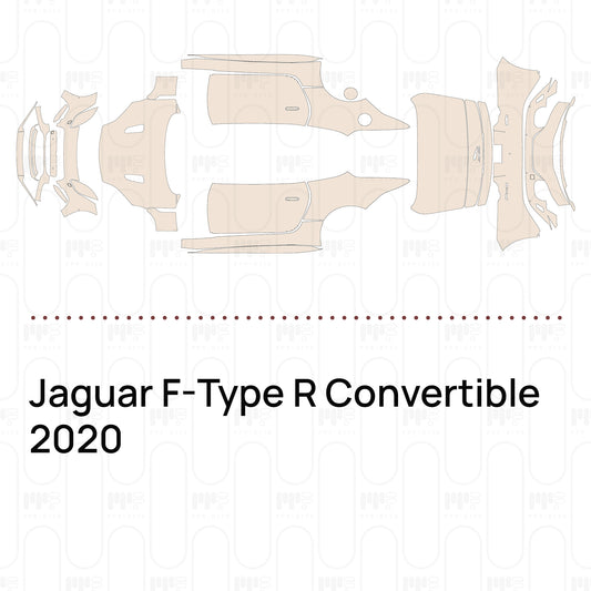 Voorgesneden PPF Jaguar F-Type R Convertible 2020