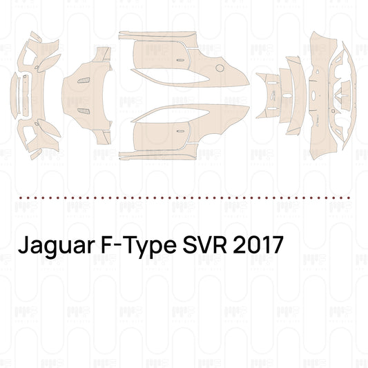 Voorgesneden PPF Jaguar F-Type SVR 2017