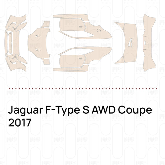 Voorgesneden PPF Jaguar F-Type S AWD Coupe 2017