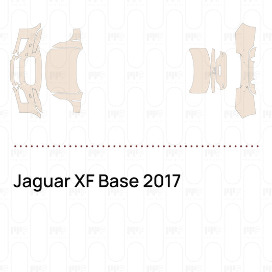Voorgesneden PPF Jaguar XF Base 2017