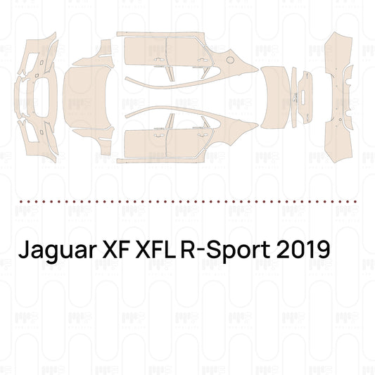 Voorgesneden PPF Jaguar XF XFL R-Sport 2019