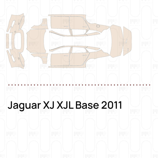 Voorgesneden PPF Jaguar XJ XJL Base 2011
