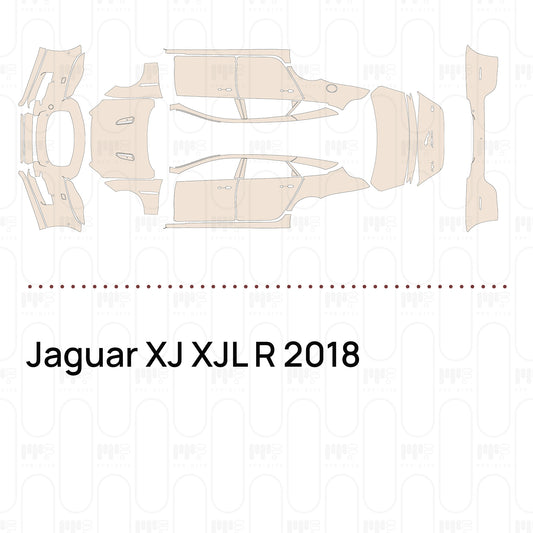 Voorgesneden PPF Jaguar XJ XJL R 2018