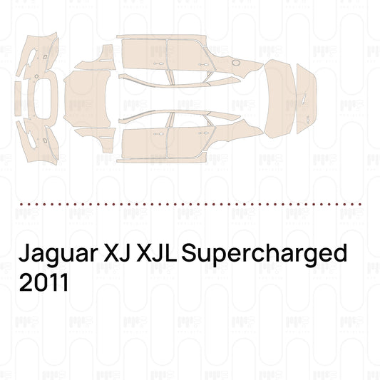 Voorgesneden PPF Jaguar XJ XJL Supercharged 2011