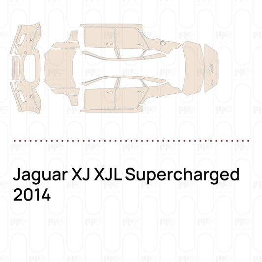 Voorgesneden PPF Jaguar XJ XJL Supercharged 2014