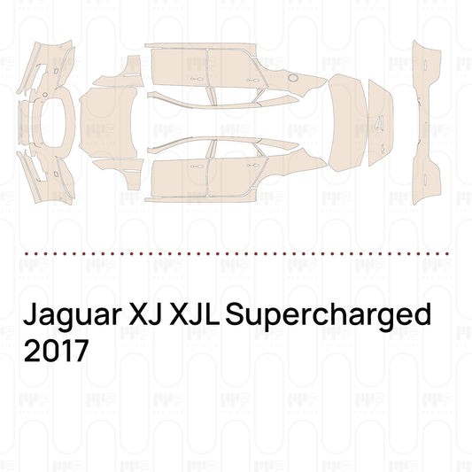 Voorgesneden PPF Jaguar XJ XJL Supercharged 2017