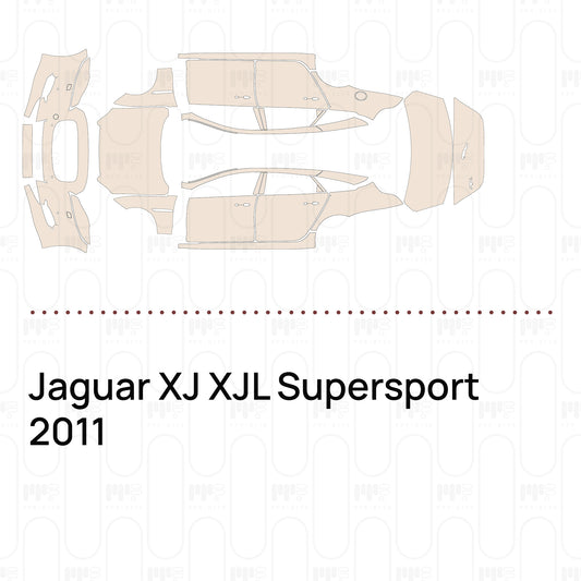 Voorgesneden PPF Jaguar XJ XJL Supersport 2011