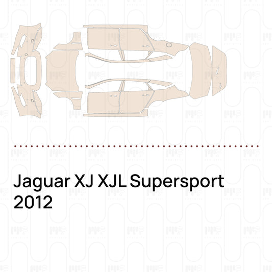 Voorgesneden PPF Jaguar XJ XJL Supersport 2012