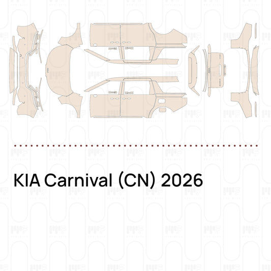 Voorgesneden PPF KIA Carnival (CN) 2026