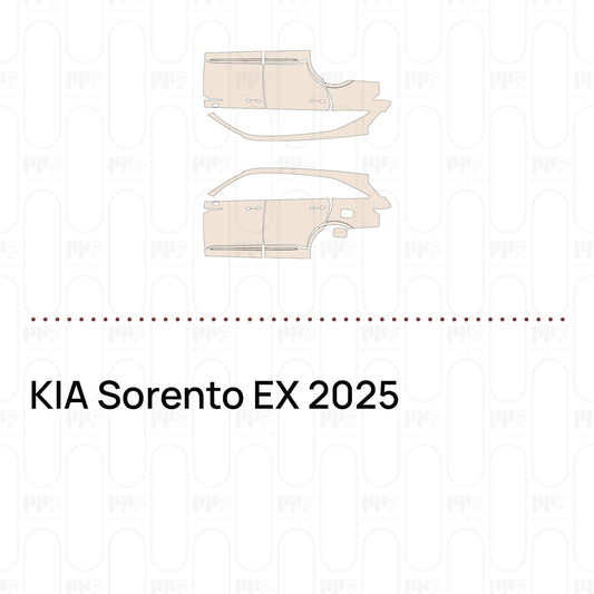 Voorgesneden PPF KIA Sorento EX 2025