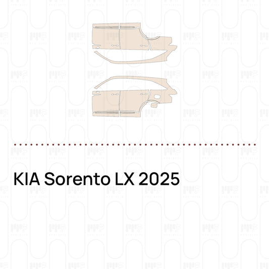 Voorgesneden PPF KIA Sorento LX 2025