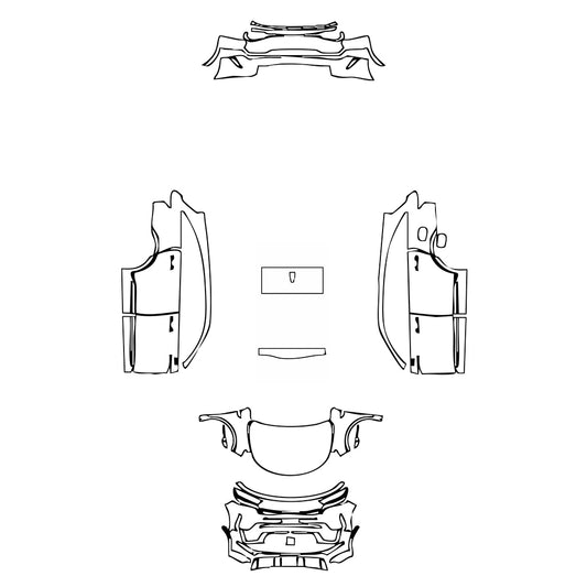 Pre-Cut PPF KIA Sorento SX 2022 - PPF-Kits
