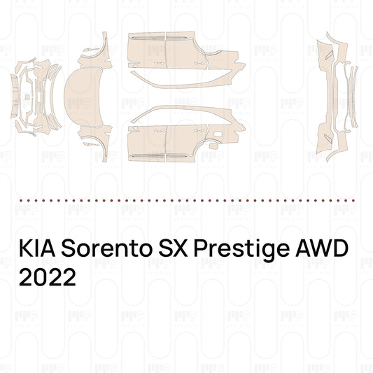 Voorgesneden PPF KIA Sorento SX Prestige AWD 2022