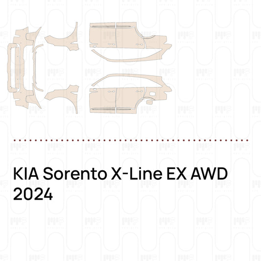 Voorgesneden PPF KIA Sorento X-Line EX AWD 2024