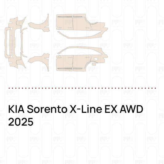 Voorgesneden PPF KIA Sorento X-Line EX AWD 2025