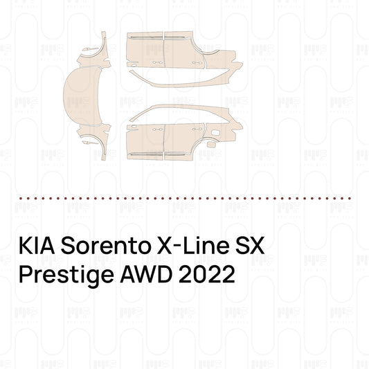 Voorgesneden PPF KIA Sorento X-Line SX Prestige AWD 2022