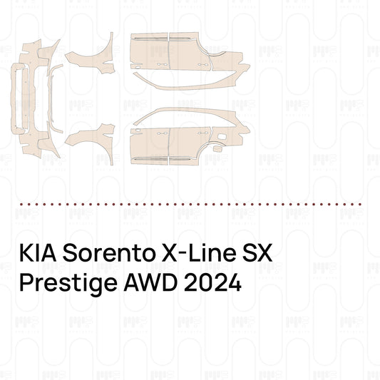 Voorgesneden PPF KIA Sorento X-Line SX Prestige AWD 2024