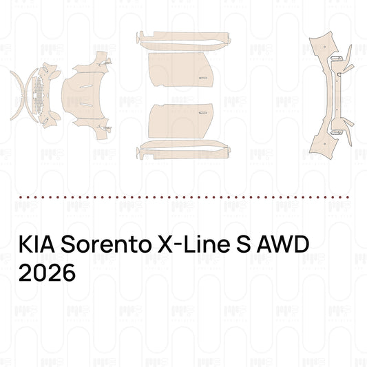 Voorgesneden PPF KIA Sorento X-Line S AWD 2026