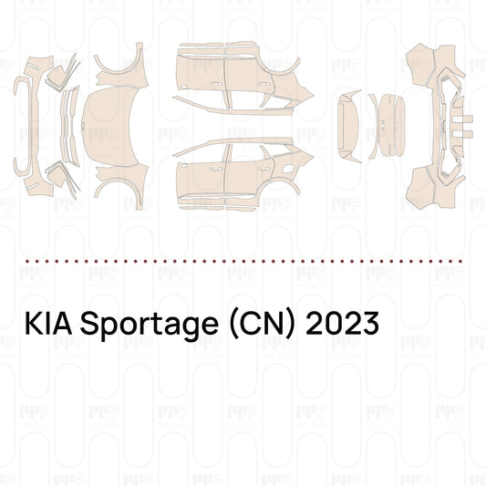 Voorgesneden PPF KIA Sportage (CN) 2023