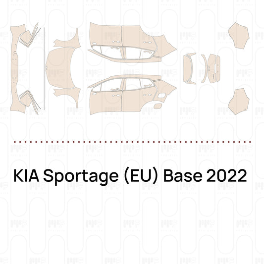 Voorgesneden PPF KIA Sportage (EU) Base 2022