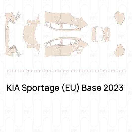 Voorgesneden PPF KIA Sportage (EU) Base 2023