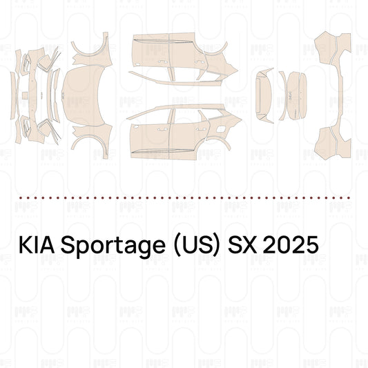 Voorgesneden PPF KIA Sportage (US) SX 2025