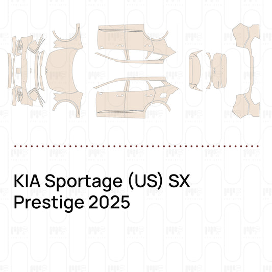 Voorgesneden PPF KIA Sportage (US) SX Prestige 2025