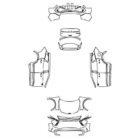 Pre-Cut PPF KIA Sportage (US) X-Pro Prestige 2023 - PPF-Kits