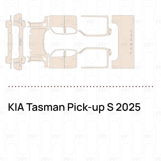 Voorgesneden PPF KIA Tasman Pick-up S 2025