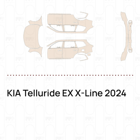 Voorgesneden PPF KIA Telluride EX X-Line 2024