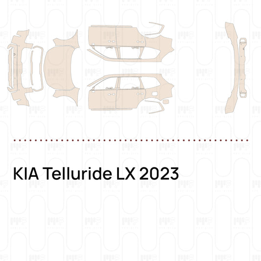 Voorgesneden PPF KIA Telluride LX 2023