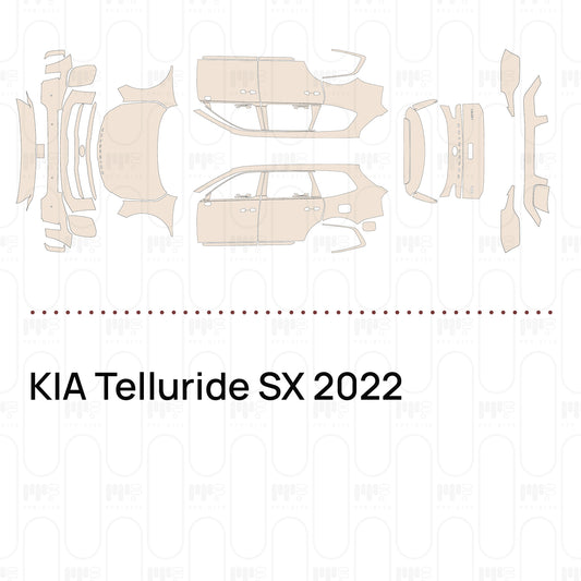 Voorgesneden PPF KIA Telluride SX 2022