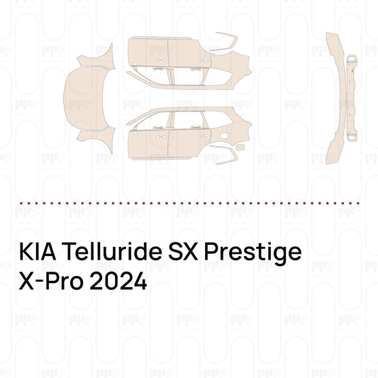 Voorgesneden PPF KIA Telluride SX Prestige X-Pro 2024