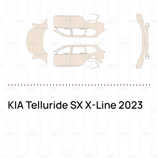 Voorgesneden PPF KIA Telluride SX X-Line 2023
