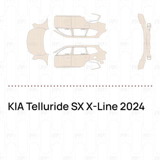 Voorgesneden PPF KIA Telluride SX X-Line 2024