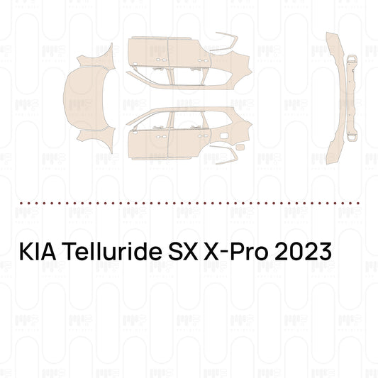 Voorgesneden PPF KIA Telluride SX X-Pro 2023