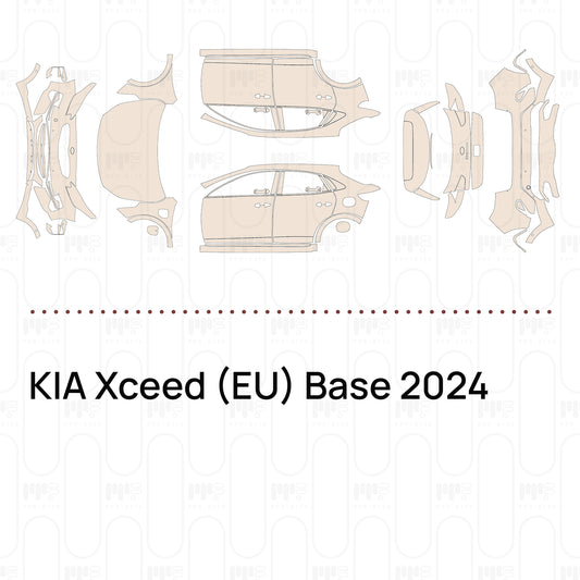 Voorgesneden PPF KIA Xceed (EU) Base 2024